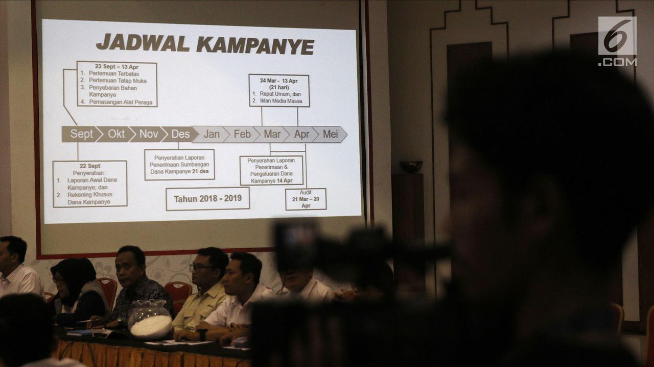 KPU Sosialisasikan Alat Peraga dan Jadwal Kampanye 2019