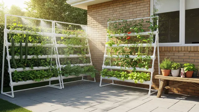Model Kebun Sayur Rambat yang Bikin Halaman Terlihat Adem/Gemini AI