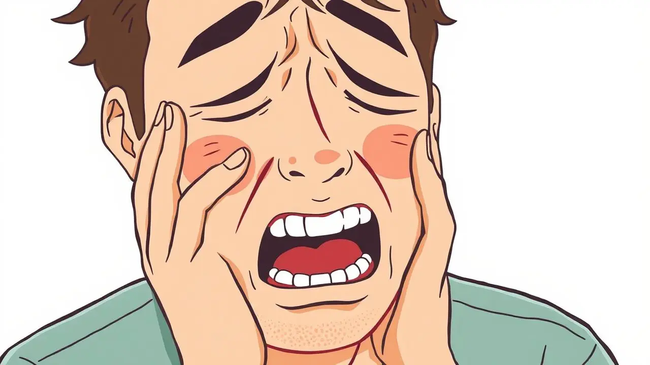 Trigeminal neuralgia, yang kerap disebut sebagai 'nyeri paling menyiksa', dapat menimbulkan sensasi sakit yang luar biasa di wajah dan sering kali keliru dianggap sebagai sakit gigi. Jadi, apa sebenarnya yang menjadi pemicu kondisi ini dan bagaimana cara menanganinya? (Ilustrasi oleh AI)