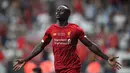 Sadio Mane (14 gol) - Pemain asal Senengal ini telah menorekan 14 gol untuk Liverpool di kompetisi Premier League musim ini. (AFP/Bulent Kilic)
