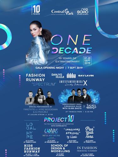 Selebrasi 1 Dekade Central Park Mall