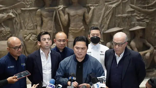 Menteri BUMN Erik Thohir - MotoGP