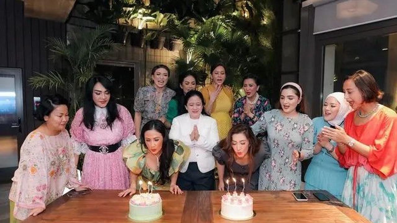5. Puan Maharani Hadir dalam Pesta Ulang Tahun