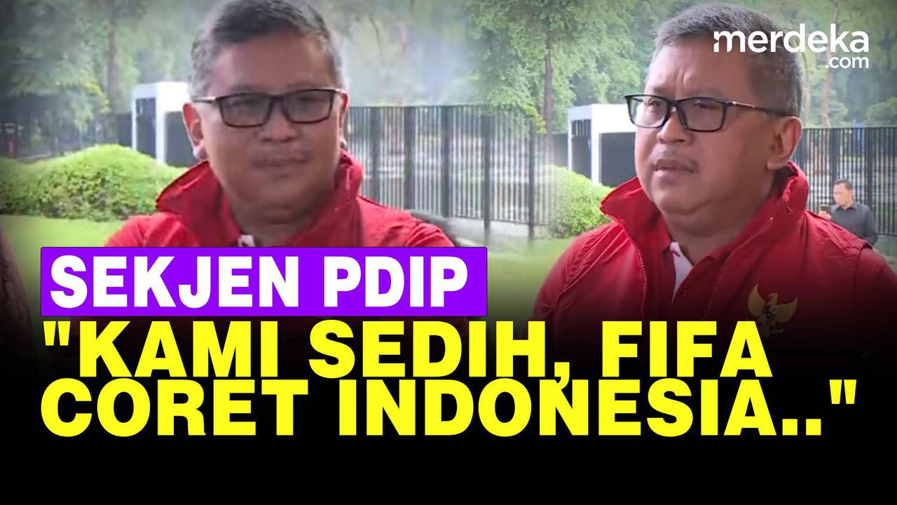VIDEO: PDIP Sedih FIFA Coret Indonesia, Jelaskan Soal Ganjar Tolak Israel
