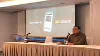 Pengusaha Chairul Tanjung hadiri konferensi pers PT Allo Bank Indonesia Tbk (BBHI), Selasa (11/1/2022) (Foto: Liputan6.com/Pipit I.R)