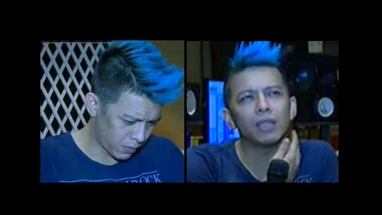 Usai Berambut Perak, Ariel Noah Kini 'Ngepunk'