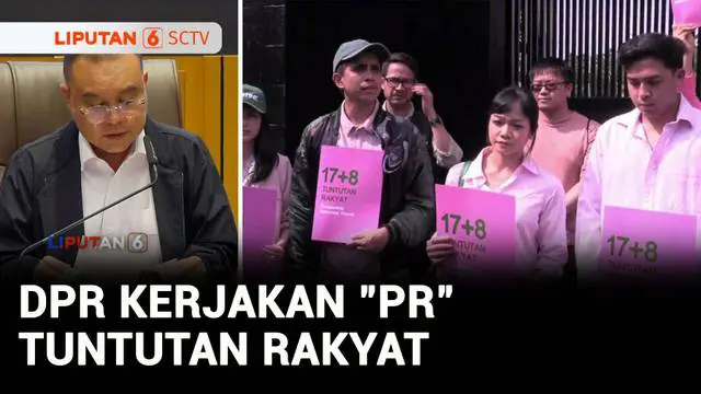 Tepat di hari libur peringatan Maulid Nabi yang jadi deadline pelaksanaan 17+8 tuntutan rakyat. Gelombang unjuk rasa mahasiswa di DPR masih terus bergelora. Ternyata DPR deadline juga Jumat sore baru menjawab tuntutan yang selama ini disuarakan.