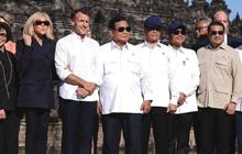 Dampingi Presiden Prabowo, Menteri Ekraf Sambut Macron di Borobudur