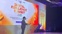 Wakil Menteri BUMN, Kartika Wirjoatmodjo pada pembukaan acara Digital Resilience Summit 2025