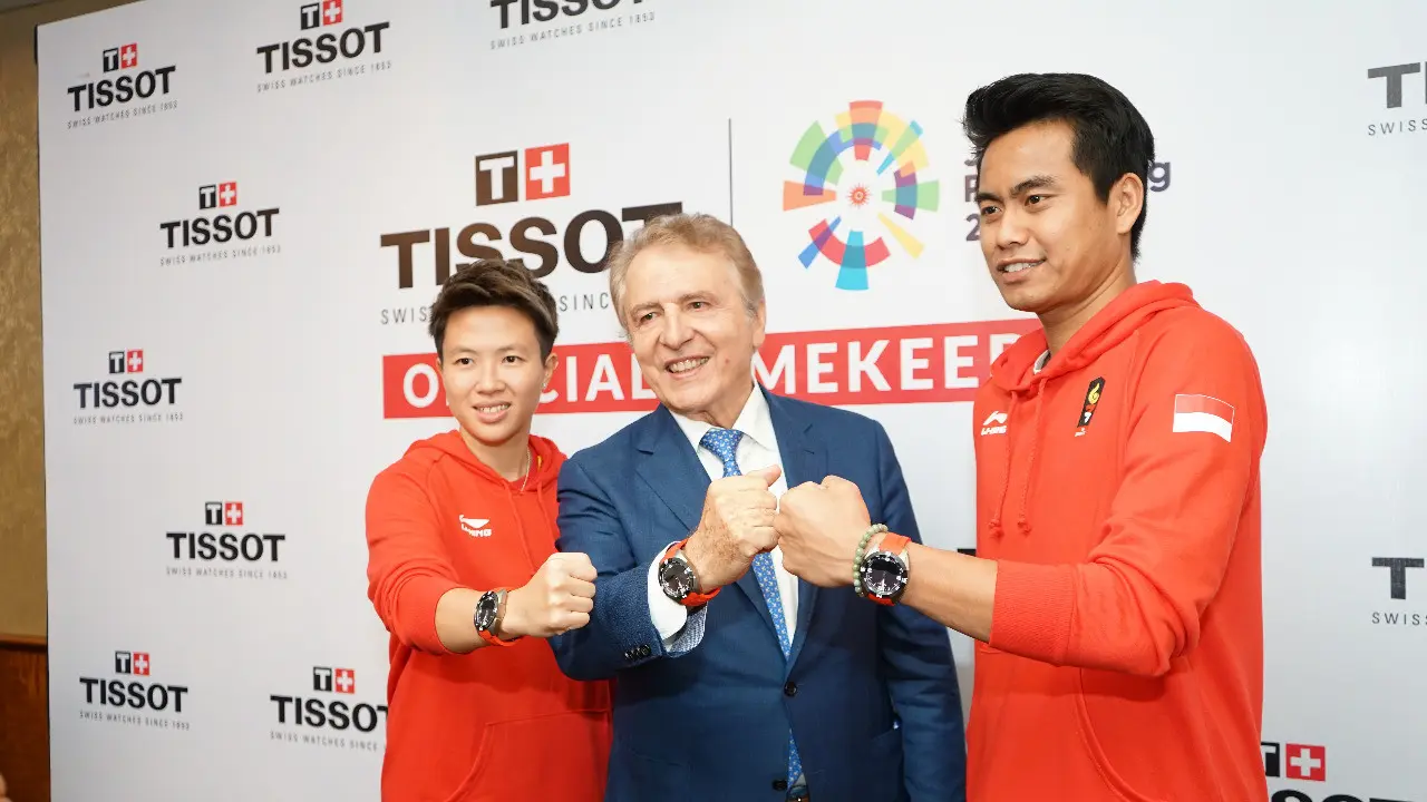 Jam tangan Tissot untuk Asian Games 2018