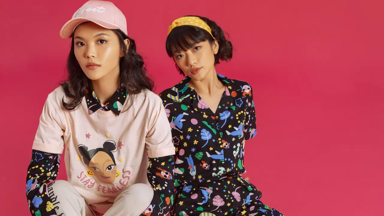 Koleksi pakaian  terbaru Colorbox x Dinda Puspitasari bertemakan Girl Empowement/dok. Colorbox