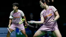 Ganda putri Indonesia Rachel Allessya Rose/Meilysa Trias Puspitasari lolos ke babak 16 besar&nbsp;German Open 2025 usai mengalahkan&nbsp;Nicole Gonzales Chan/Lin Chih-Chun dari Chinese Taipei. Rachel/Meilysa menang rubber game 18-21, 21-11, dan 22-20 di Westenergie Sporthalle, Selasa (25/2). (PBSI/Badmintonphoto/Yang Shaochen)