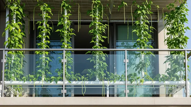 9 Model Kebun Kacang Panjang di Balkon Lantai 2, Subur dan Berbuah Lebat