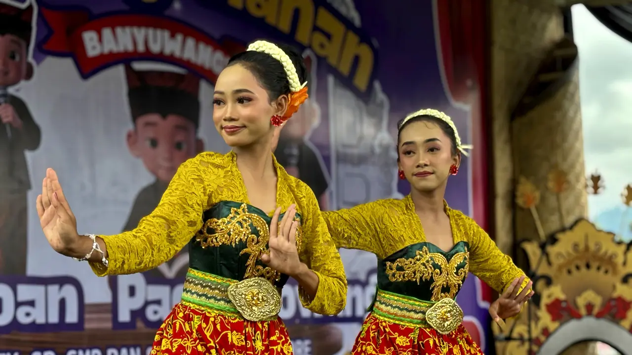 Ribuan Penari ramakan festival Padangulanan di Banyuwangi (Istimewa)