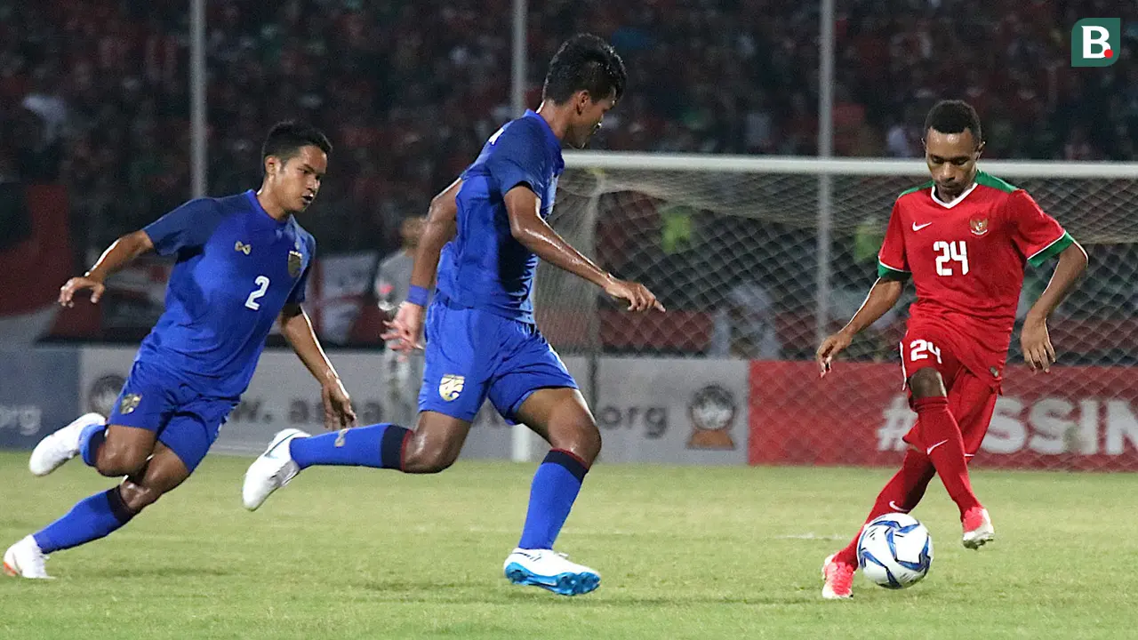 Timnas Thailand U-19 vs Timnas Indonesia U-19
