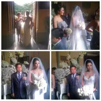 Setya Novanto bersama putrinya Dwina Michella. (Sumber Foto: Facebook/Ivan Valentino)