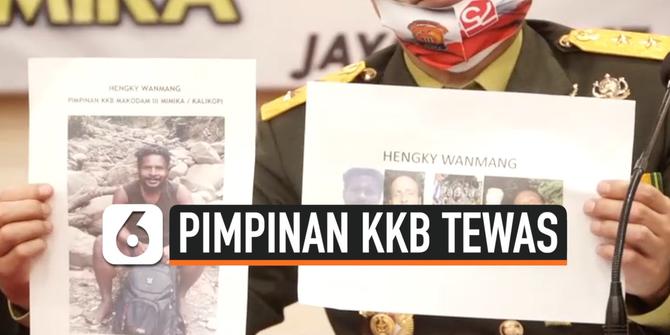 VIDEO: Pimpinan KKB Papua, Hengky Wamang Tewas Ditembak