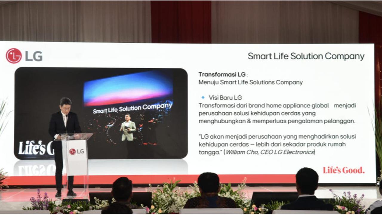 LGE, sebagai Smart Life Solutions Company