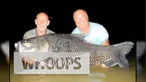 Ikan Siam yang berhasil dipancing ini dianggap sebagai salah satu ikan terbesar di dunia.