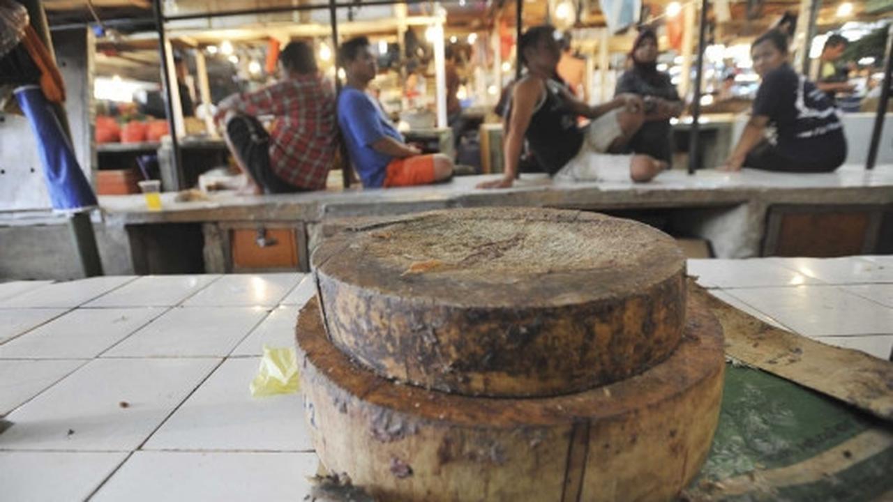 Harga daging melonjak, pedagang di Pasar Senen mogok berjualan