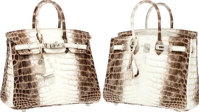 Tas Hermes dari Kulit Buaya Putih Laku Dilelang Rp 2 