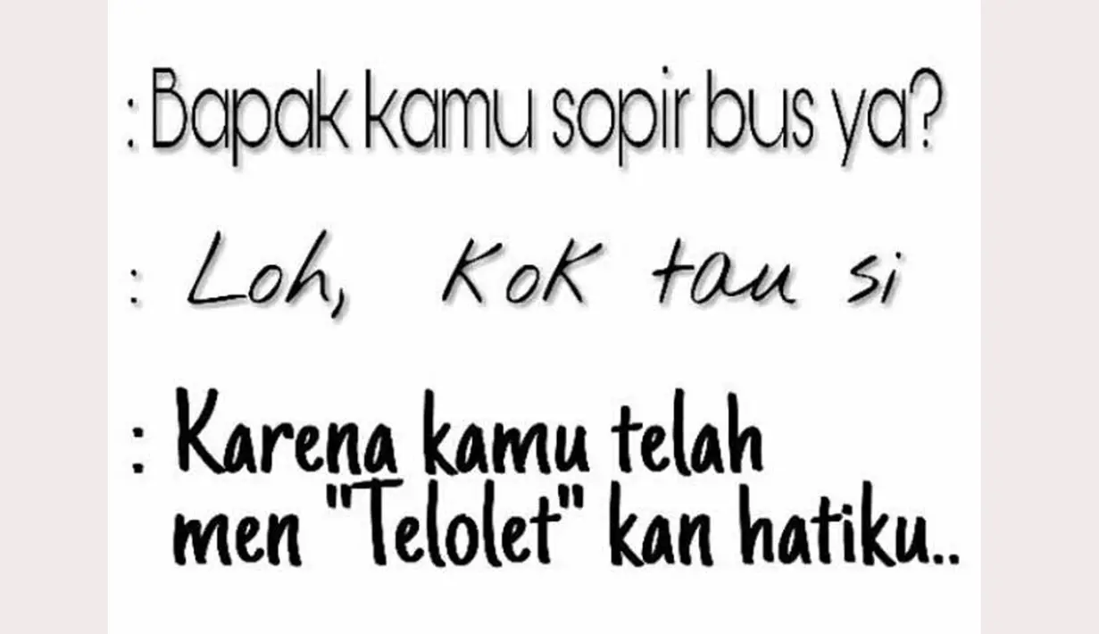 Kok kamu tahu?! (instagram)