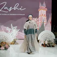 Ussy jadi model hijab [instagram/zaskiasungkar15]