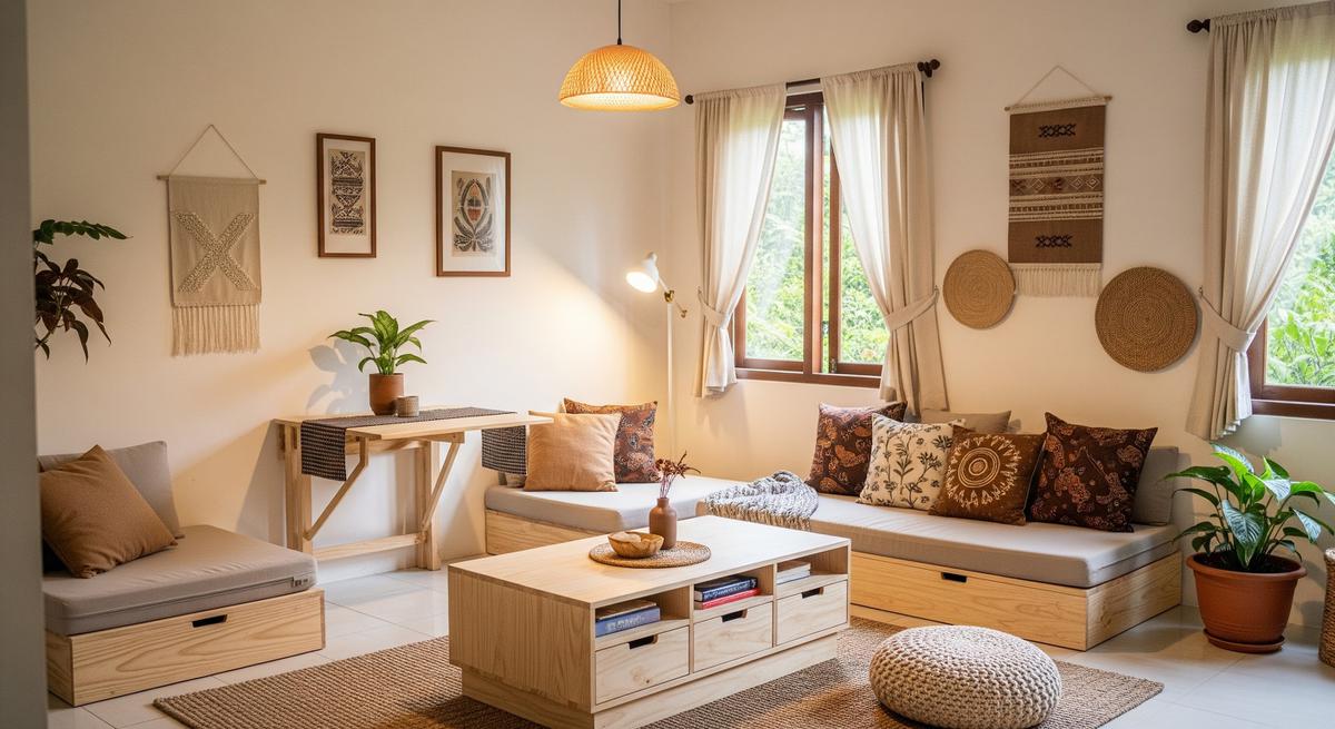 Gunakan Furnitur Multifungsi