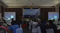 Disbudpar Kabupaten Bogor menggelar Pelatihan Kebersihan Lingkungan, Sanitasi dan Pengelolaan Sampah di Destinasi Wisata di Wilayah Kabupaten Bogor yang diselenggarakan di Agrowisata Gunung Mas, Puncak, Bogor, 14-16 Juni 2021. (Ist)