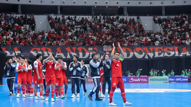 Bermain Imbang dengan Irak, Timnas Futsal Indonesia Kunci Status Juara Grup Piala Asia Futsal 2026