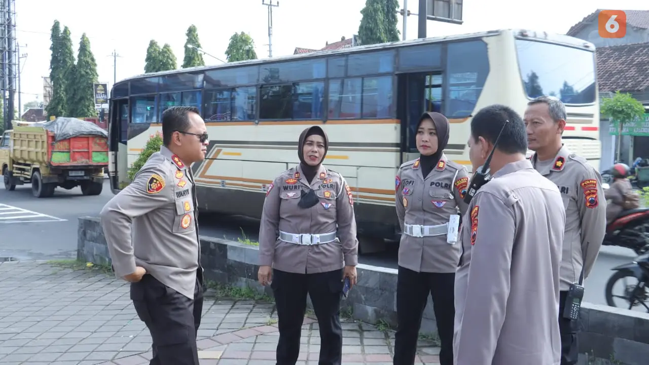 Kapolres Sukoharjo Cek Jalur Mudik Lebaran