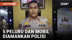 Polisi Amankan Barang Bukti dari TKP Penembakan Pemilik Mobil Rental