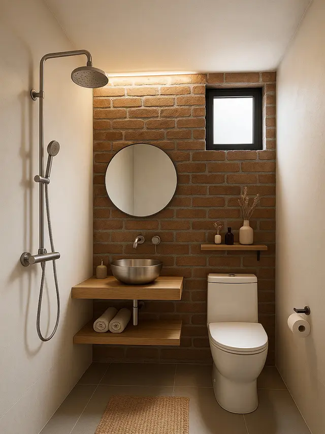 Model Kamar Mandi Minimalis Modern