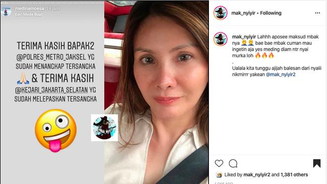 Unggahan Istri Sajad Ukra