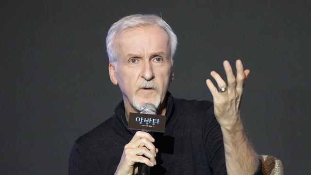 James Cameron. (AP Photo/Ahn Young-joon)