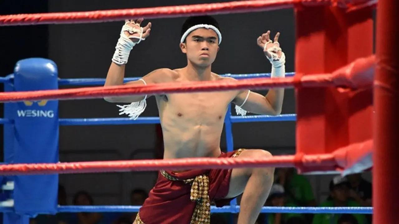 6 Potret Uchida Sudirman, Kapten Persija U-16 yang Raih Medali Sebagai Atlet Muaythai
