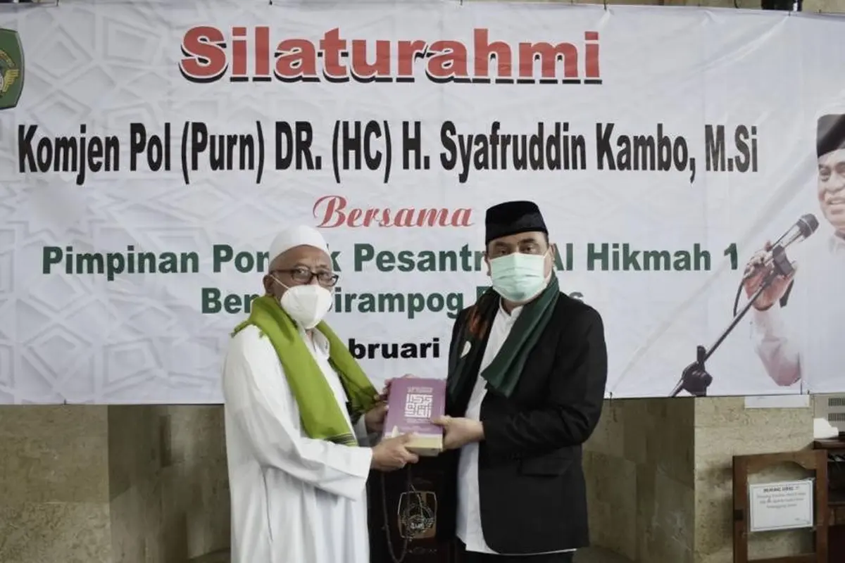 Wakil Ketua Dewan Masjid Indonesia (DMI) Komjen Pol (Purn) Syafruddin