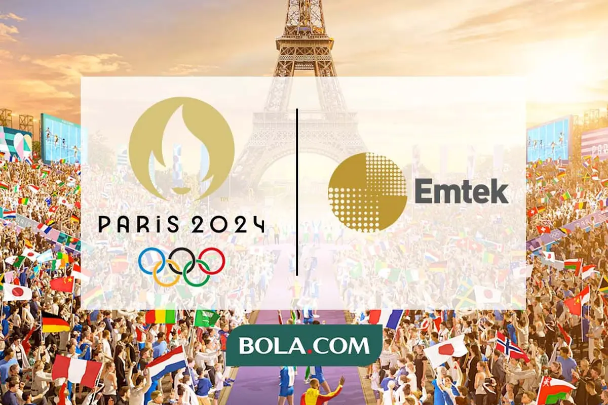 Olimpiade - Ilustrasi Logo Olimpiade Paris 2024 Emtek