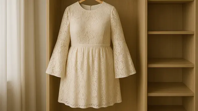 Inspirasi Tren Dress Brokat untuk Orang dengan Lengan Besar/via ChatGPT