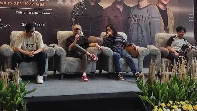 Band GIGI (Foto: Meiristica Nurul)