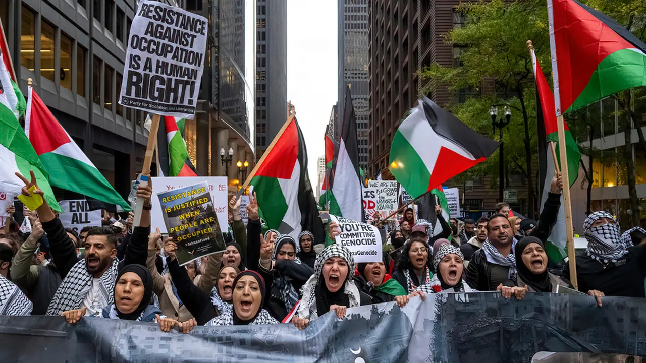 Israel Palestina Chicago