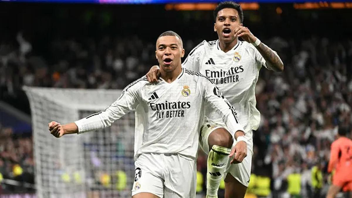 TIga Gol Kylian Mbappe Singkirkan Manchester City dari Liga Champions 2024/2025