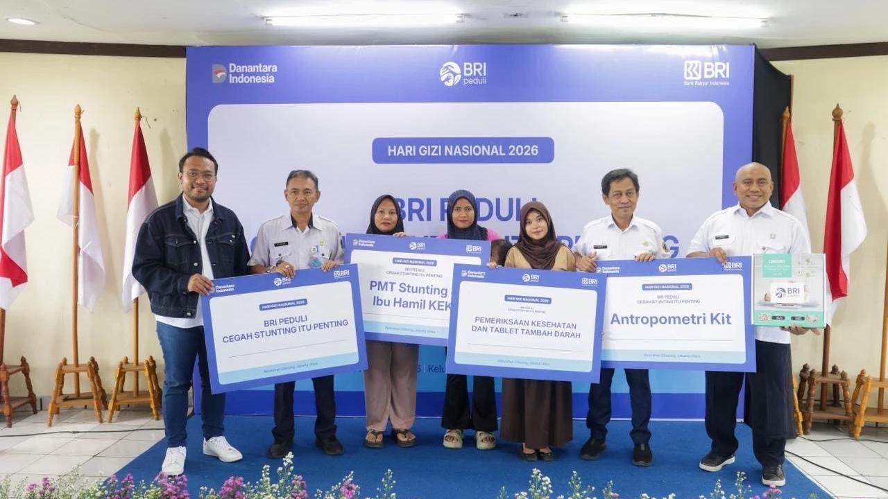 Peringati Hari Gizi Nasional, BRI Peduli Perkuat Upaya Pencegahan Stunting di Berbagai Wilayah