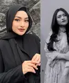 Nathalie Holscher mengalami perubahan yang luar biasa usai menikah dengan Sule. Ibu satu anak itu mulai mualaf dan penampilannya jadi lebih anggun berhijab. [Foto: Instagram].