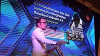 Menteri Ketenagakerjaan RI Muhammad Hanif Dhakiri dalam Seminar pra-Munas Keluarga Alumni Gadjah Mada (Kagama) di Hotel Gran Senyiur Balikpapan, Kalimantan Timur, Sabtu (7/9/2019).  (Ist)