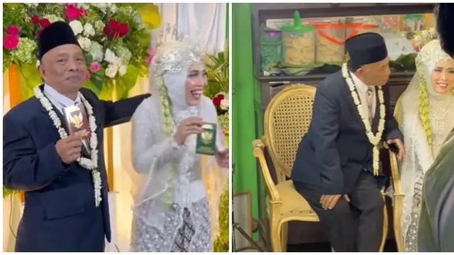 Kakek Ini Nikahi Cinta Pertamanya Usai Terpisah Puluhan Tahun, Jodoh Tak Kemana