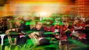 Konser bertajuk 'Eksperimentasi Musik Etnik di Ruang Publik' ditujukan untuk menjaga kelestarian musik etnik yang telah menjadi budaya Betawi (Liputan6.com/Johan Tallo) 