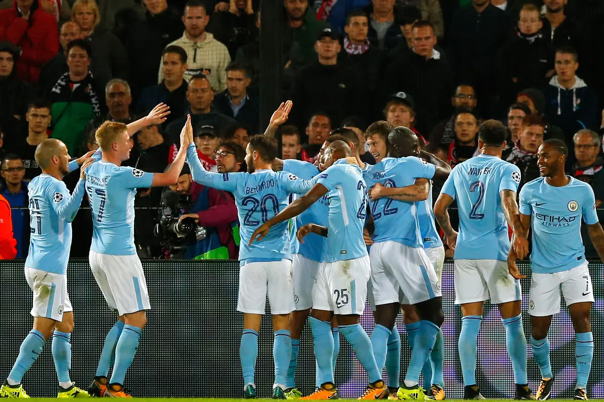 City Pesta Gol ke Gawang Feyenoord