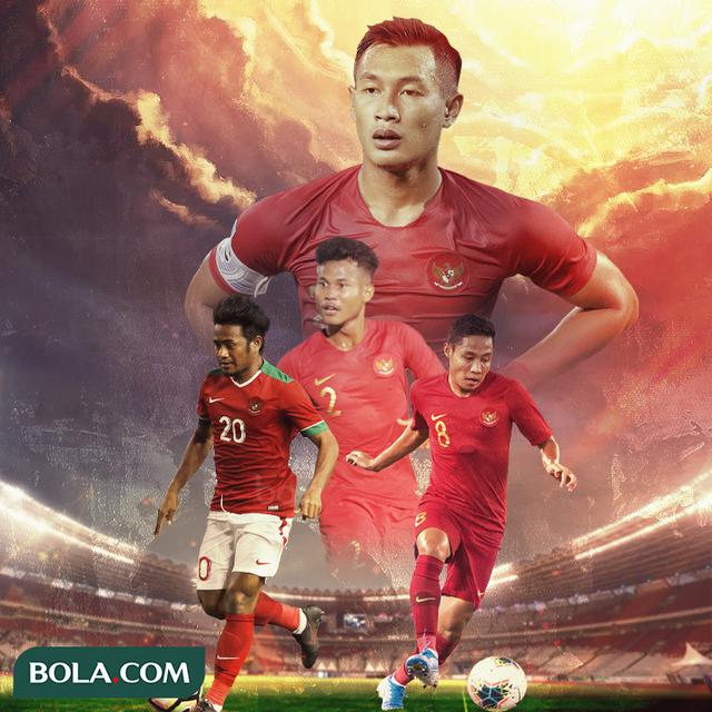 Timnas Indonesia - Evan Dimas, Hansamu Yama, Ilham Udin Armayn, Bagas Kaffa