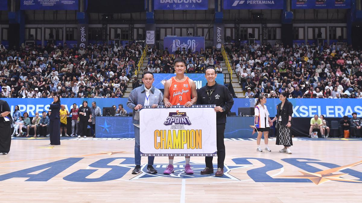Agassi Goantara Juara Kontes 3 Angka IBL All-Star 2026